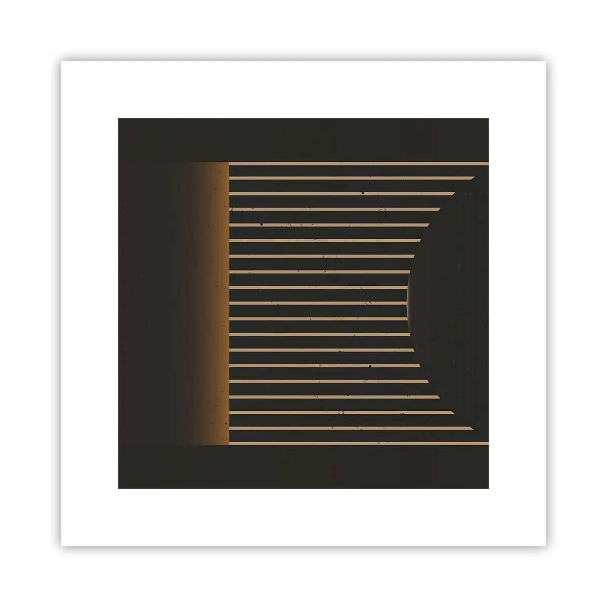 Poszter - Fedezze fel a sötétséget - 30x30 cm