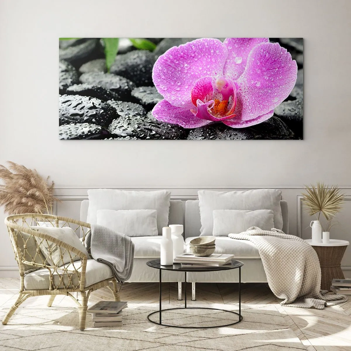 Üveg kép - Mint egy nyitott szív - 160x50 cm