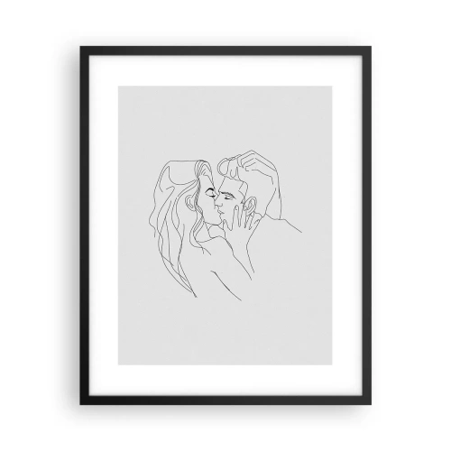 Poszter fehér keretben - Ugyanaz a vonalón - 40x50 cm