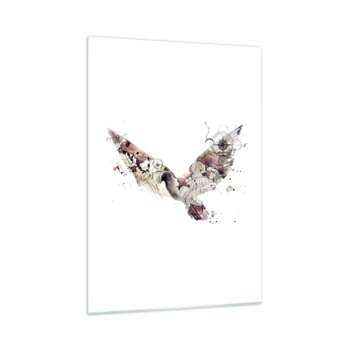 Üveg kép - Szabadtéri vándor - 50x70 cm