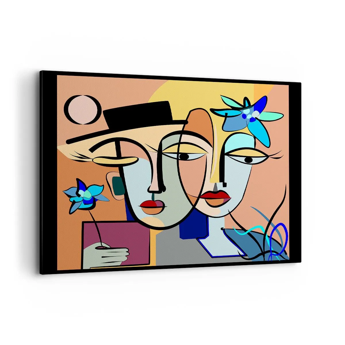Vászonkép - Picasso randez vous - 100x70 cm