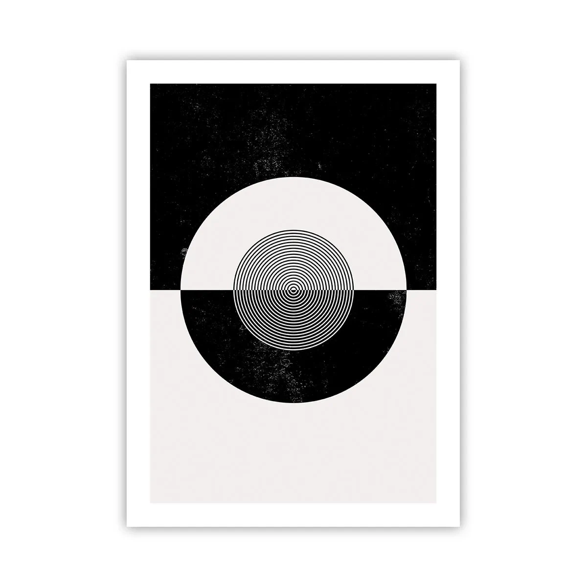 Poszter - Harmónia fekete-fehérben - 50x70 cm
