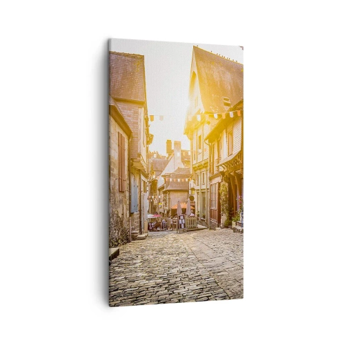 Vászonkép - A város fehér szelleme - 45x80 cm