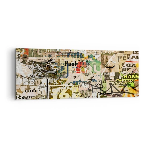 Vászonkép - Ej, történik… - 140x50 cm