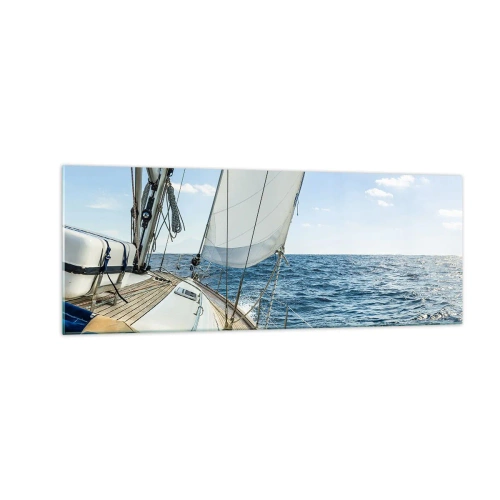 Üveg kép - Ó, kaland - 140x50 cm