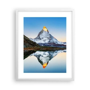 Poszter fekete keretben - Két világ - 40x50 cm