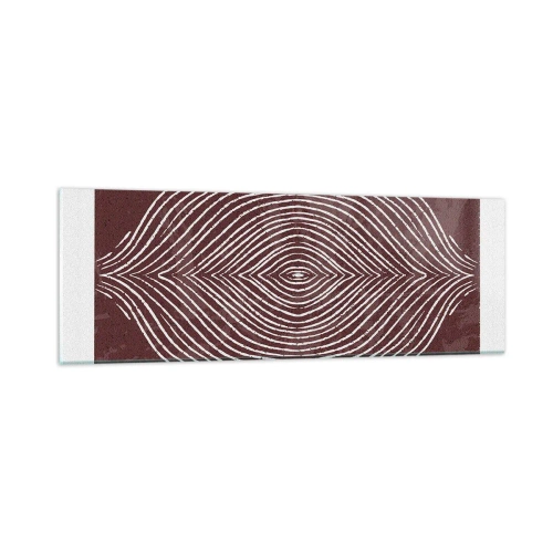 Üveg kép - A tér beszél - 90x30 cm
