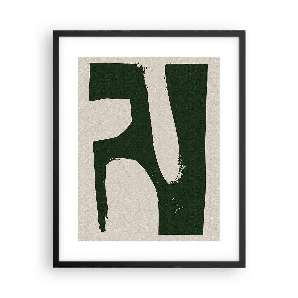 Poszter fehér keretben - Fehér öblök - 40x50 cm