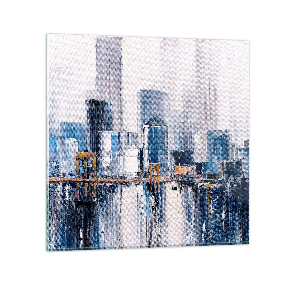 Üveg kép - New York-i benyomás - 30x30 cm