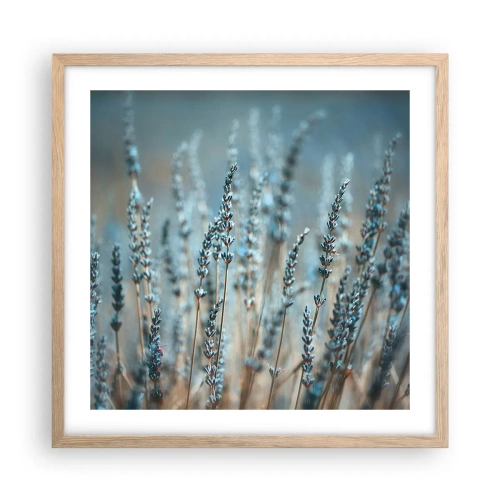 Poszter világos tölgy keretben - Illatos szálak - 50x50 cm