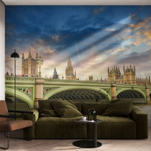 Fotótapéta Standard Eco - Az idő megállt a Birodalomban - Város, London, Építészet - 200x140 cm