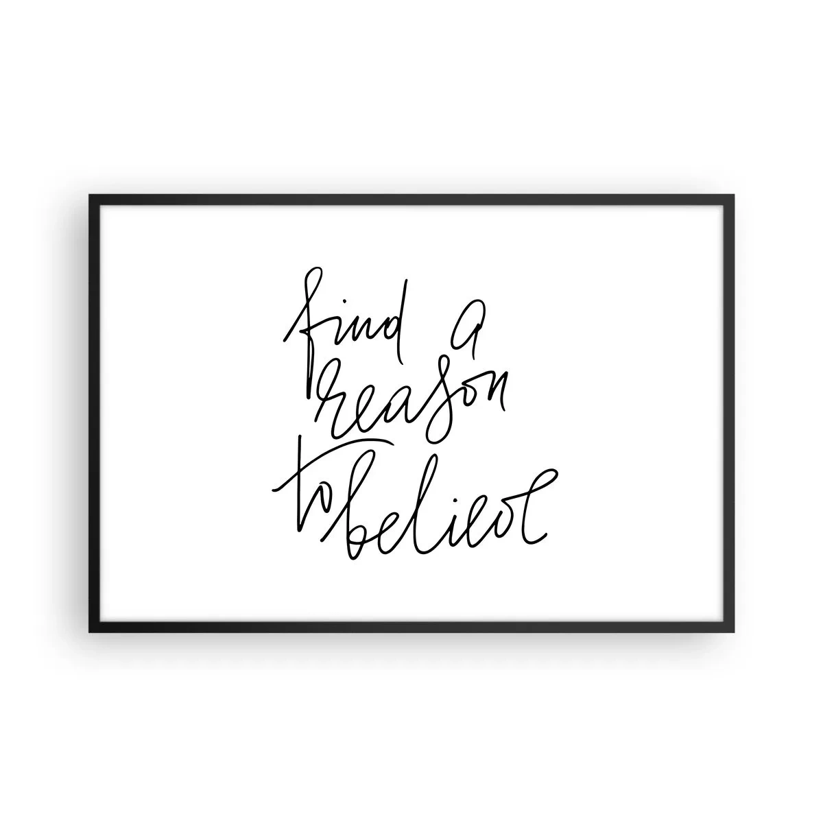 Poszter fehér keretben - Ez lehetséges - 91x61 cm