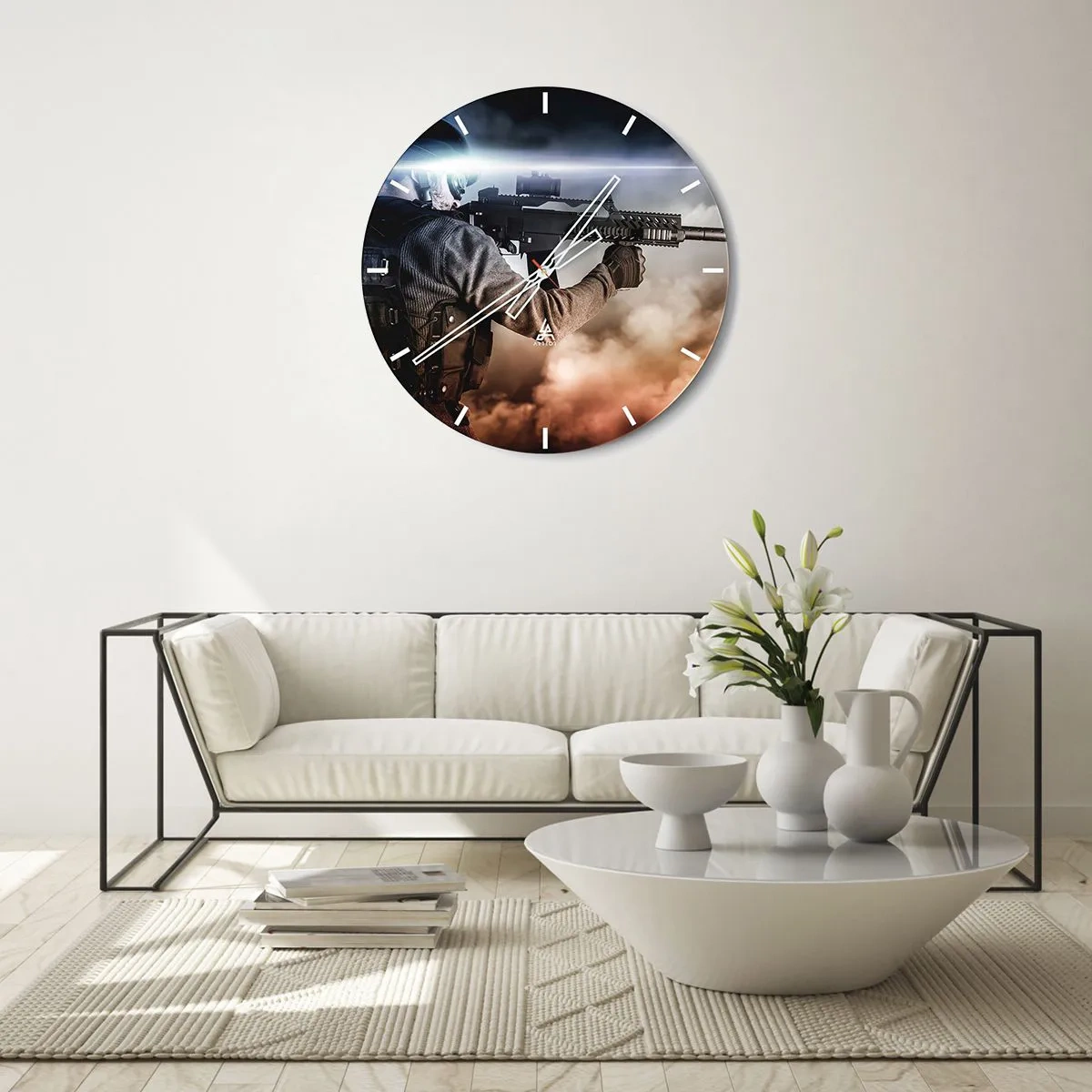 Falióra, Óra - Egyszerűen egy hős - 40x40 cm