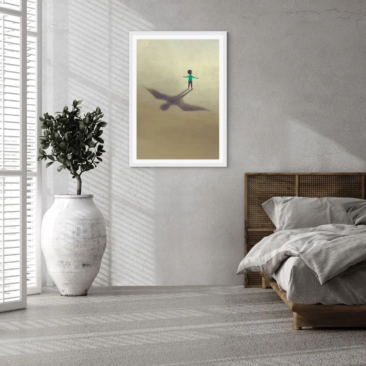 Poszter fekete keretben - A jövő hőse - 70x100 cm