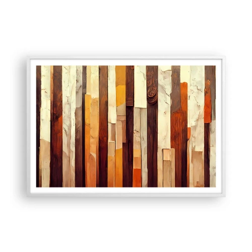 Poszter fekete keretben - Az erdei fák himnusza - 100x70 cm