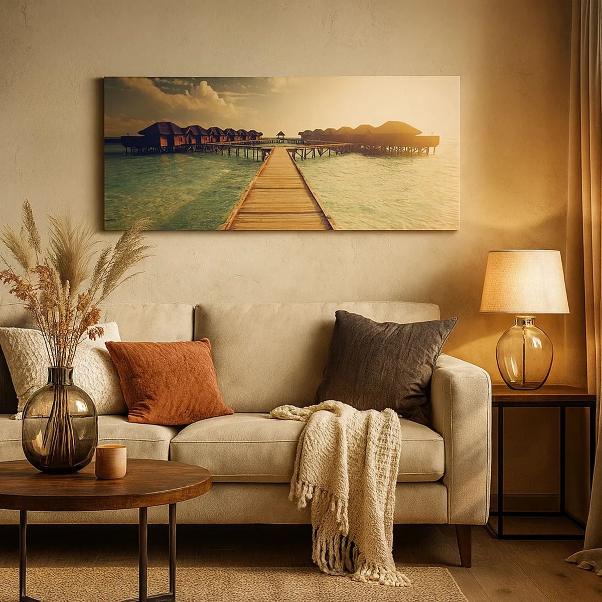 Vászonkép - Tiszteletteljes meghívás - 100x40 cm