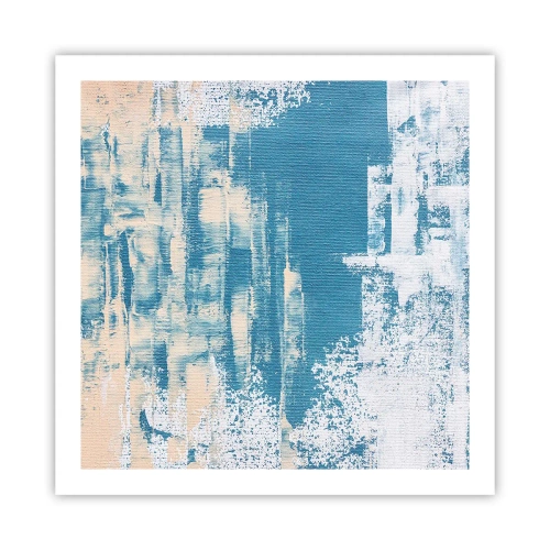 Poszter - Jégcsapon keresztül - 60x60 cm