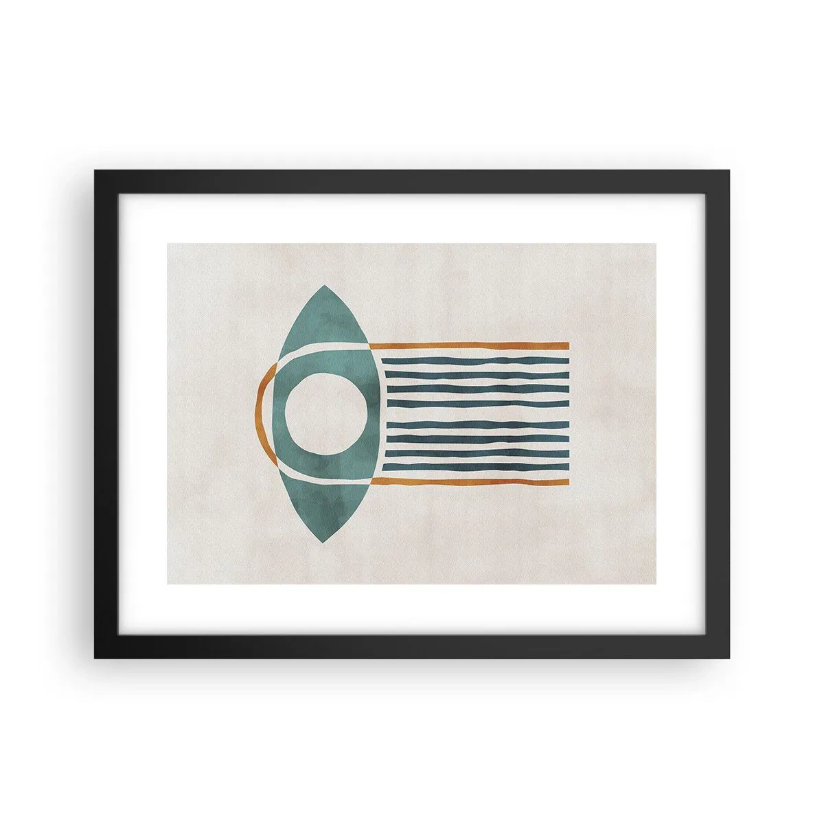 Poszter fehér keretben - Jelek és rituálék - 40x30 cm