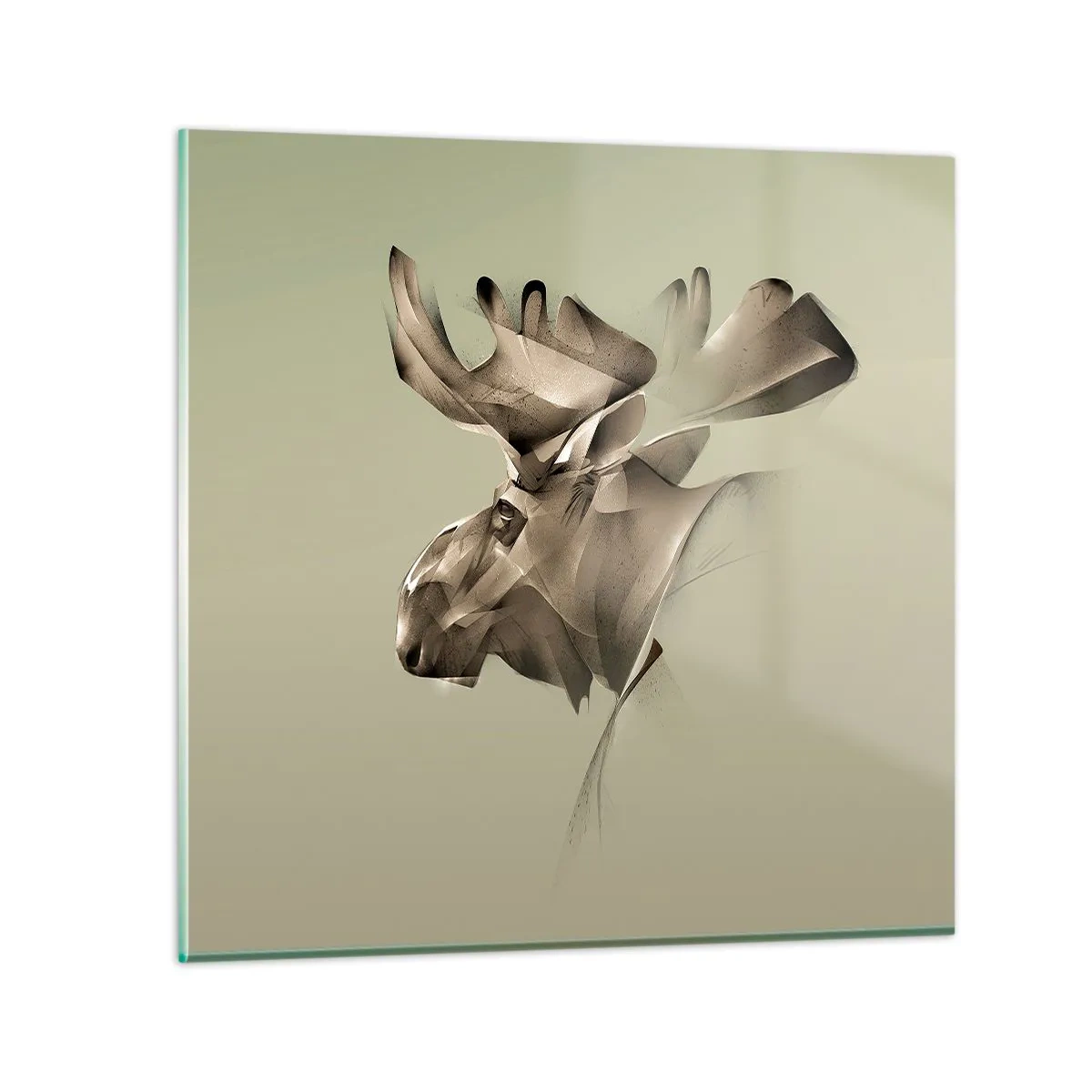 Üveg kép - A béke szelíd ereje - 30x30 cm