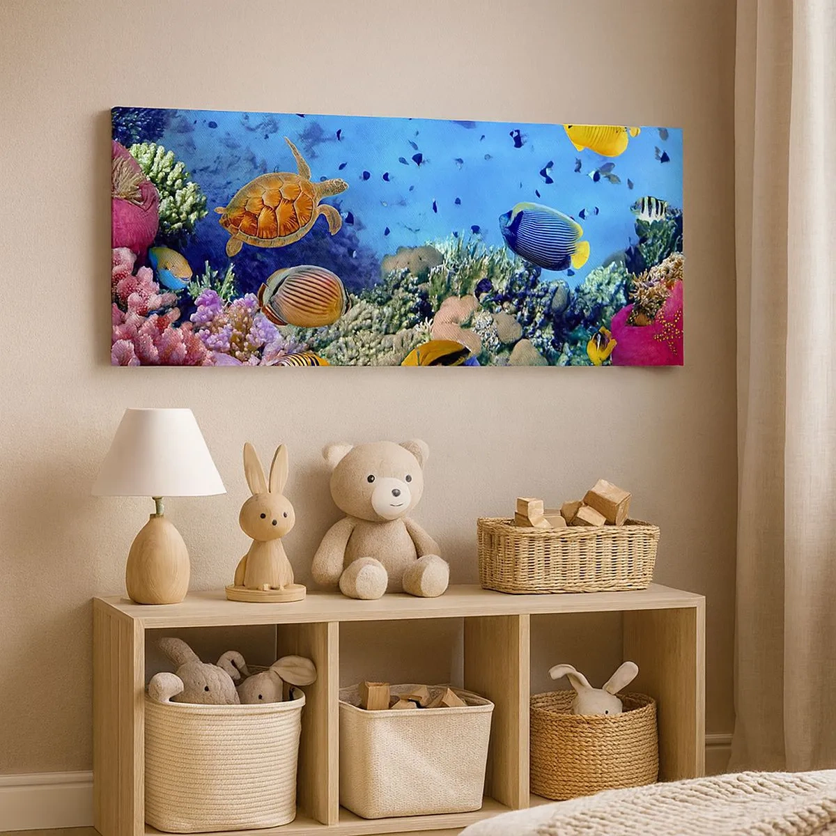 Vászonkép - És mit tudunk az életről... - 100x40 cm