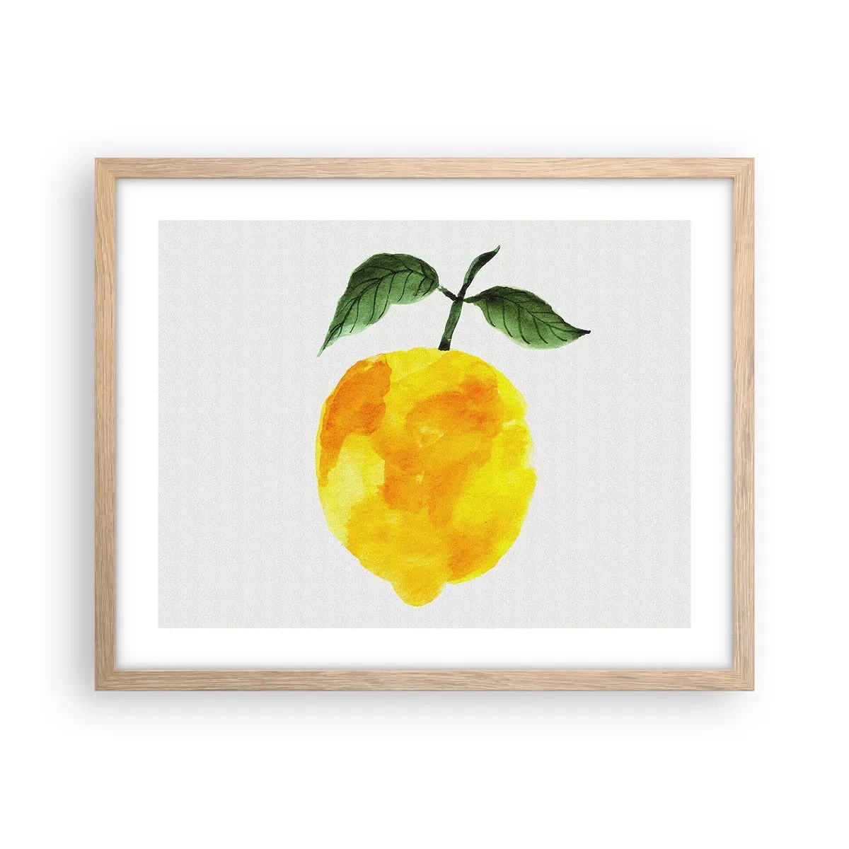 Poszter világos tölgy keretben - Hogyan ismerjük meg a nap ízét - 50x40 cm