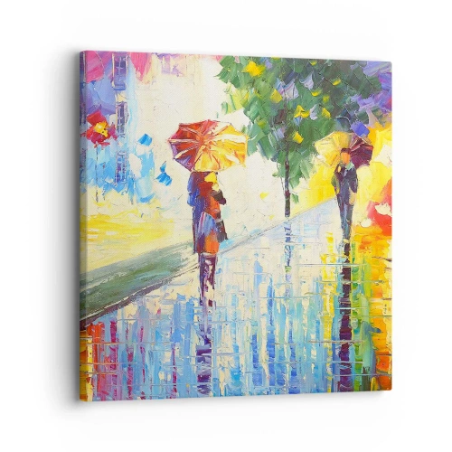 Vászonkép - És minden világos - 30x30 cm