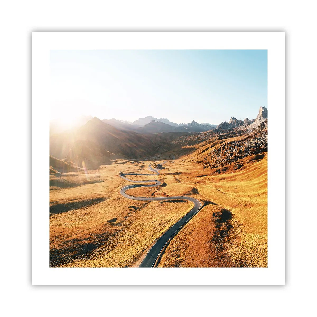 Poszter - Egy arany völgyben - 50x50 cm