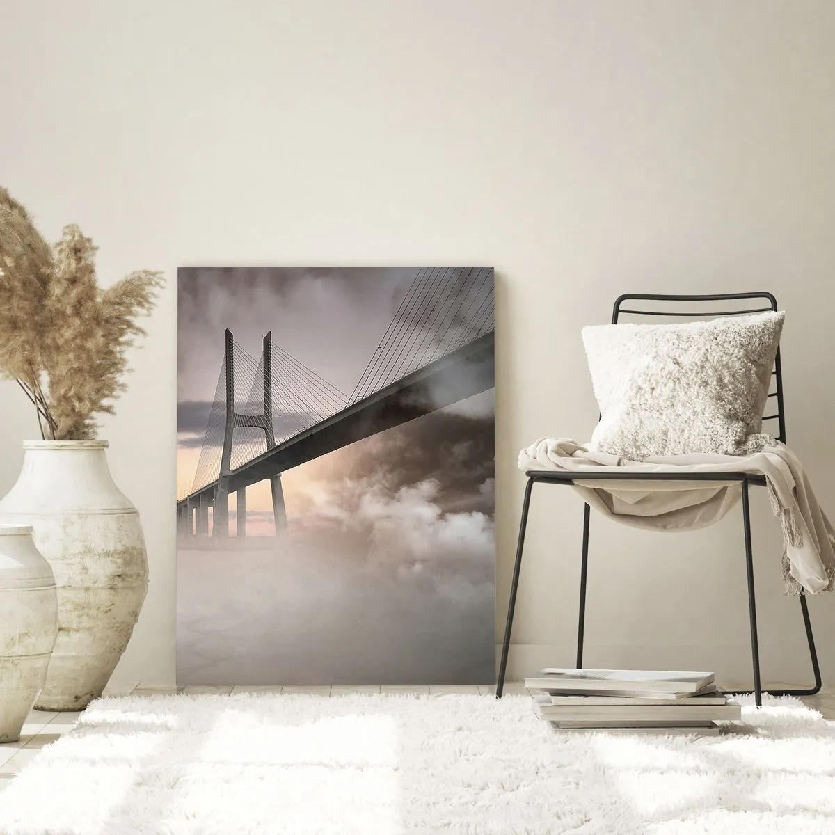 Üveg kép - A nem létező folyó mentén - 50x70 cm