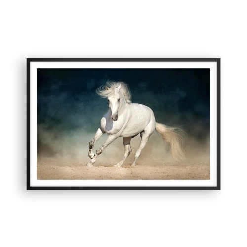 Poszter fehér keretben - A szabadság tiszta állapotban - 91x61 cm