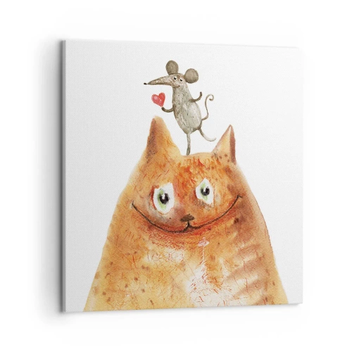 Vászonkép - A szerelem paradoxonjai - 50x50 cm