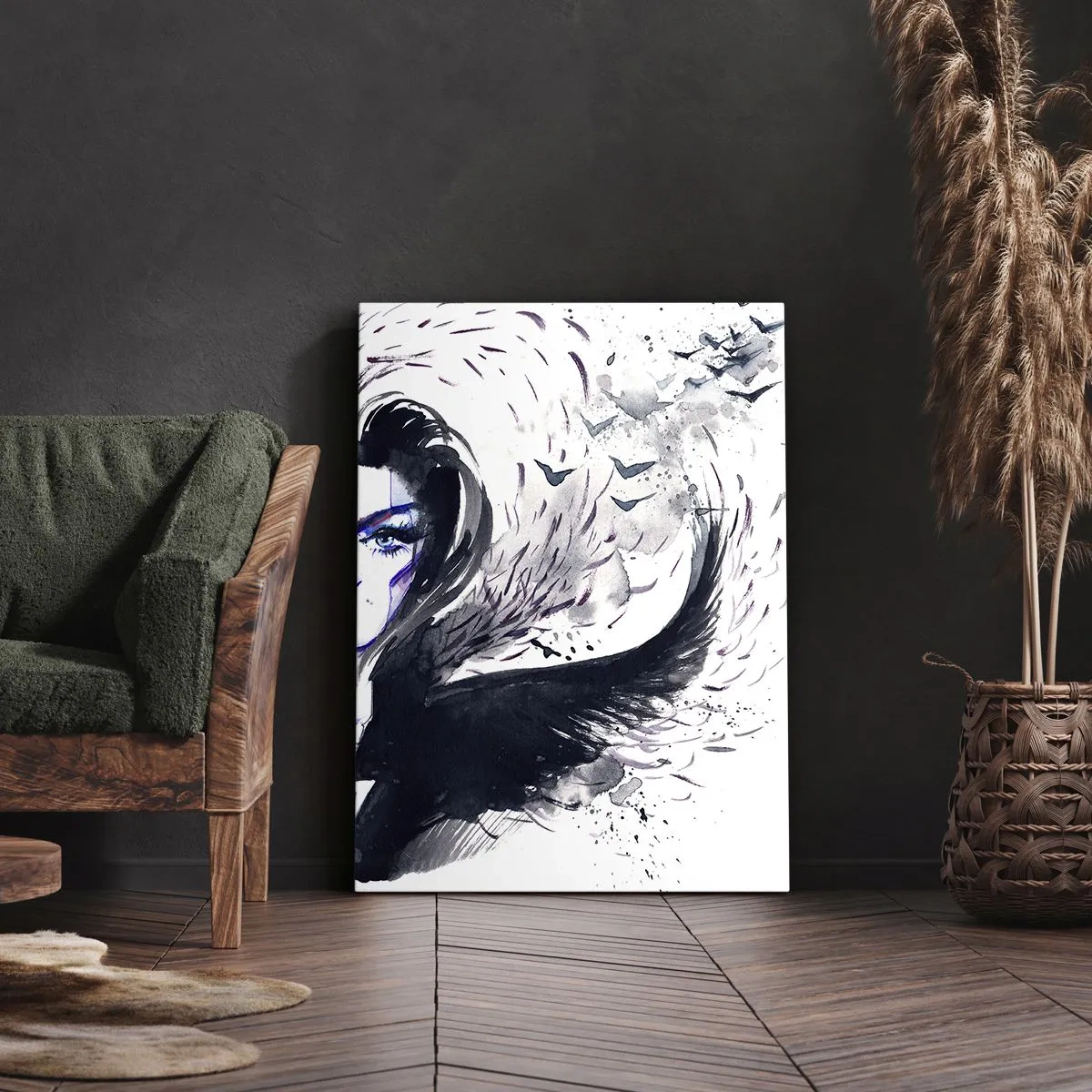 Vászonkép - Démoni és gyönyörű - 50x70 cm