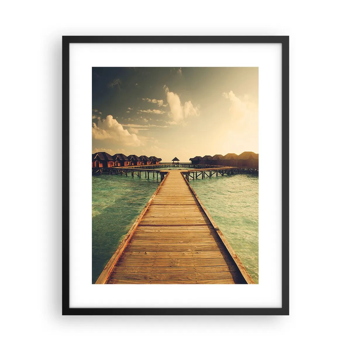 Poszter fehér keretben - Tiszteletteljes meghívás - 40x50 cm