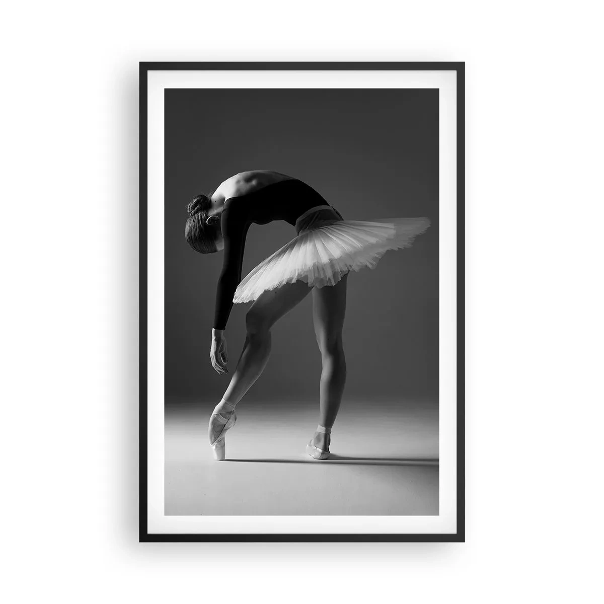 Poszter fehér keretben - Bella balerina - 61x91 cm