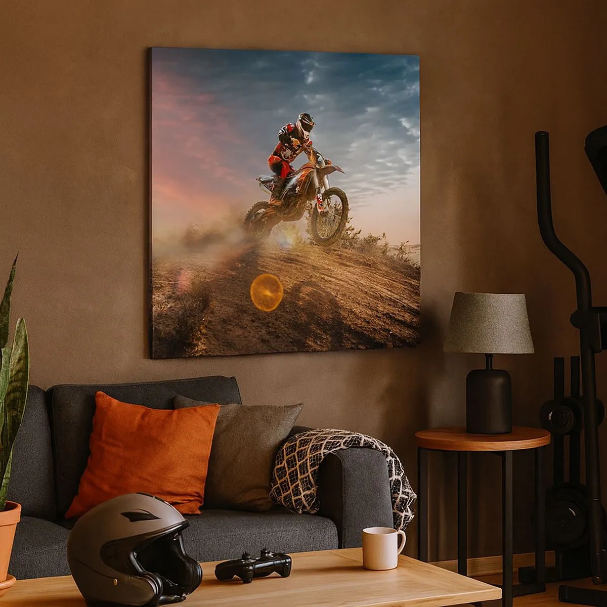 Vászonkép - Győzelemért - 30x30 cm