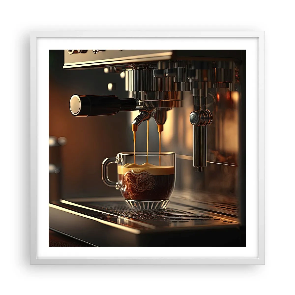 Poszter fekete keretben - Egy érzéki főzet - 60x60 cm