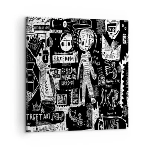 Vászonkép - A szellemi fiatalság törvényei és örömei - 50x50 cm