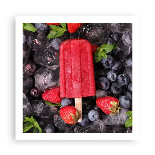 Poszter - A forró nyár íze - 60x60 cm