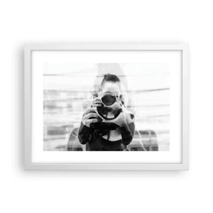 Poszter fekete keretben - Alkotó meg ez eszköze - 40x30 cm