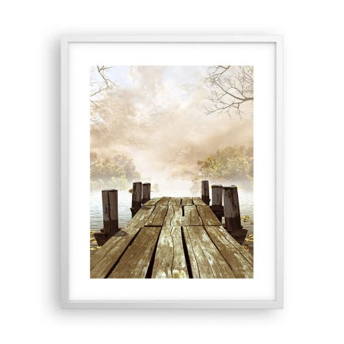 Poszter fekete keretben - Az ősz enyhe szomorúsága - 40x50 cm