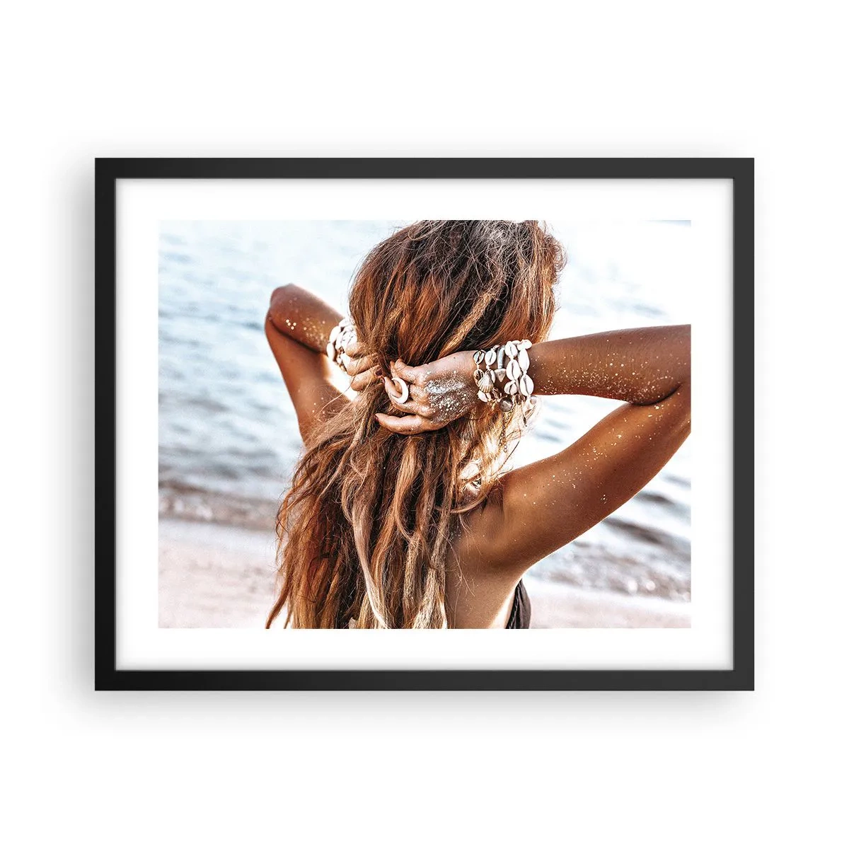 Poszter fehér keretben - A víz és a nap testvére - 50x40 cm