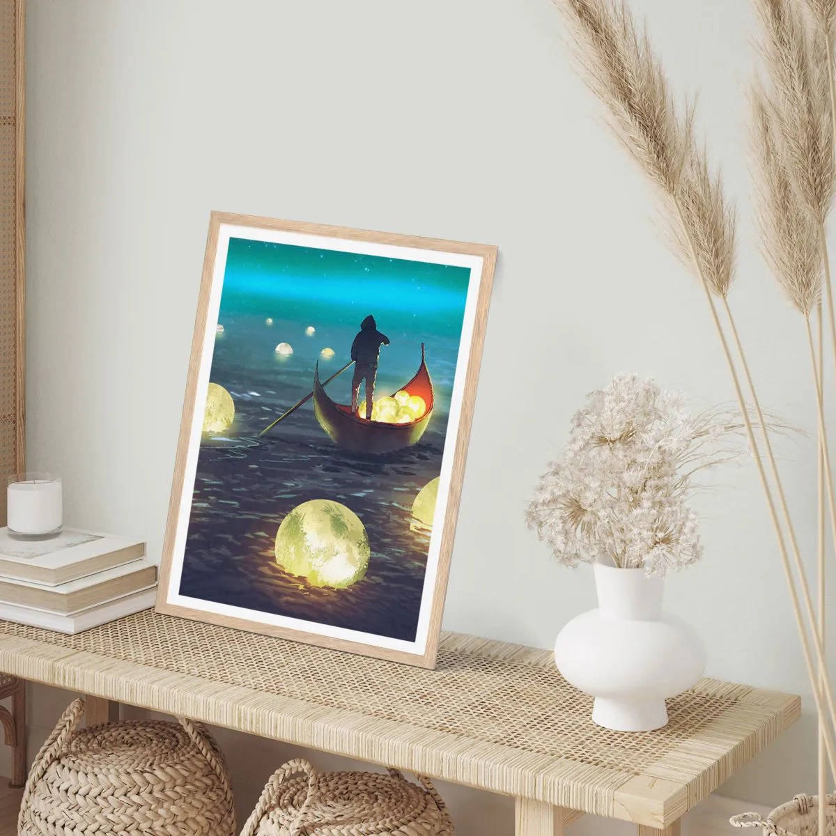 Poszter világos tölgy keretben - Olyan dolgok, amelyekről a filozófusok soha nem álmodtak - 40x50 cm