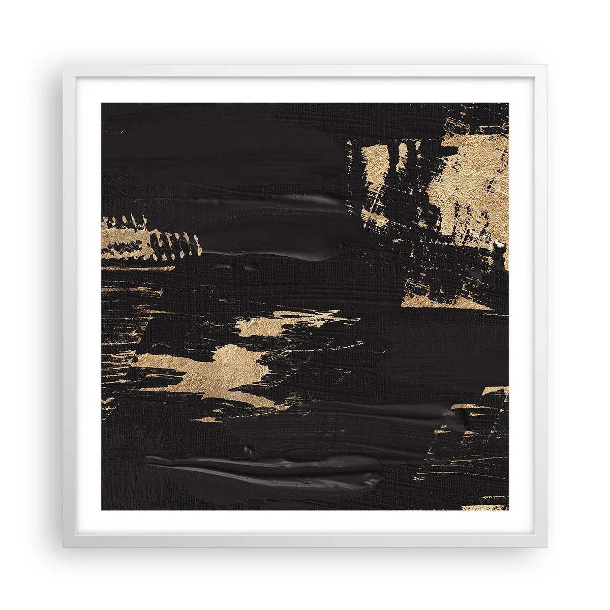 Poszter fekete keretben - Az érintés nyoma - 60x60 cm