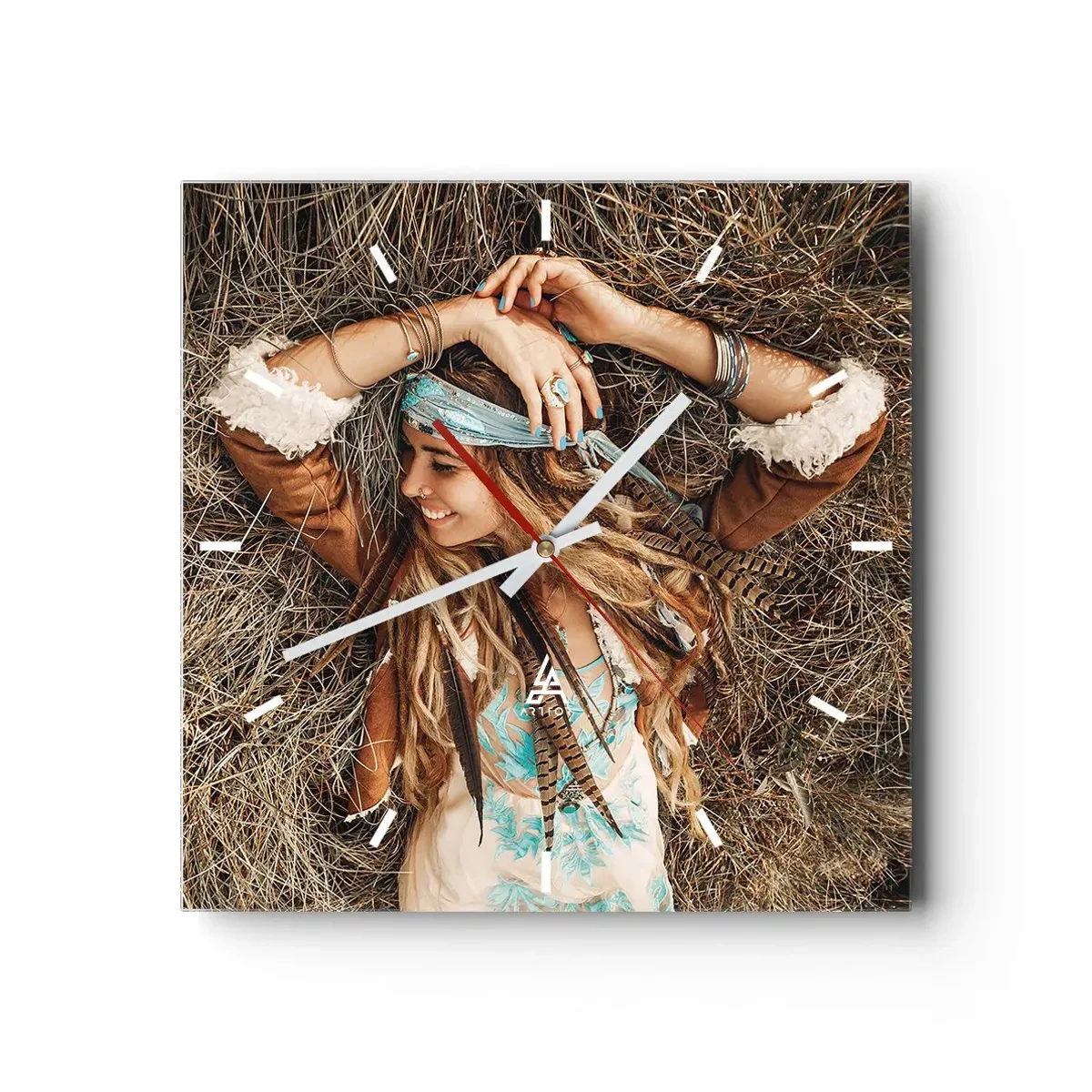 Falióra, Óra - Útban a szerelem nyara felé - 30x30 cm