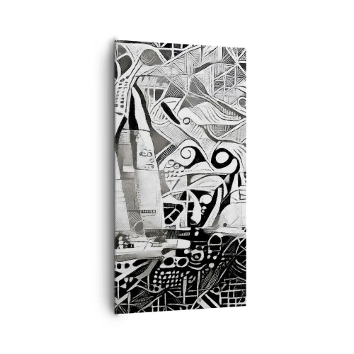 Vászonkép - A hullámok között - 65x120 cm