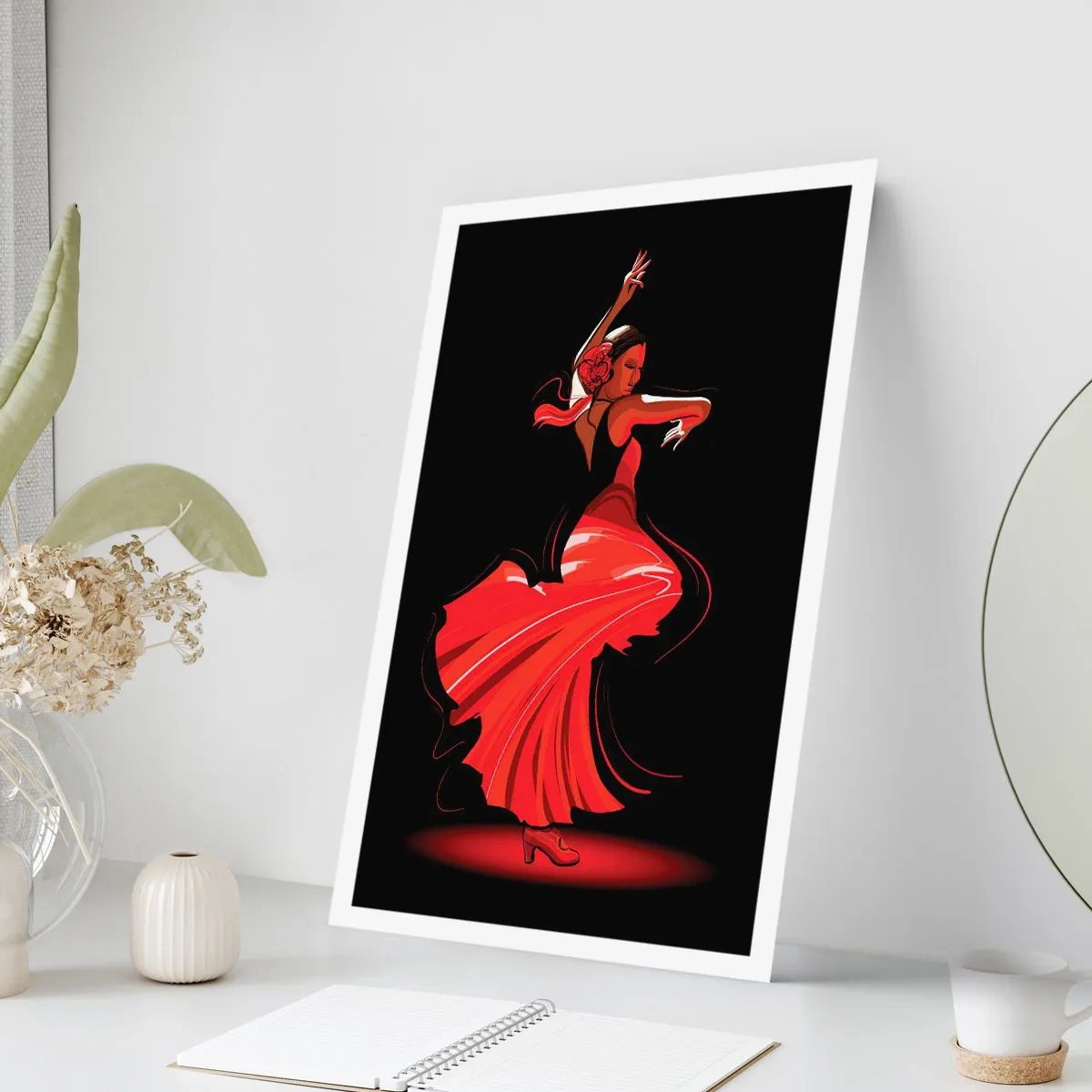 Poszter - A flamenco tüzes szelleme - 61x91 cm