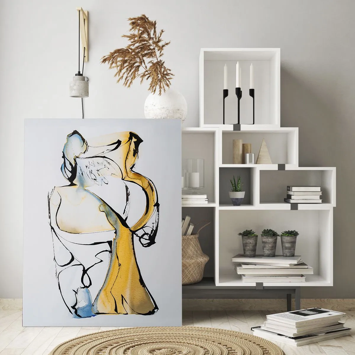 Üveg kép - Üveg absztrakció - 80x120 cm