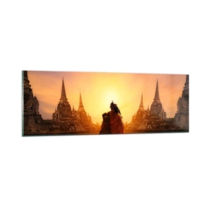 Üveg kép - Nyugalomban a végtelenségen át - 90x30 cm