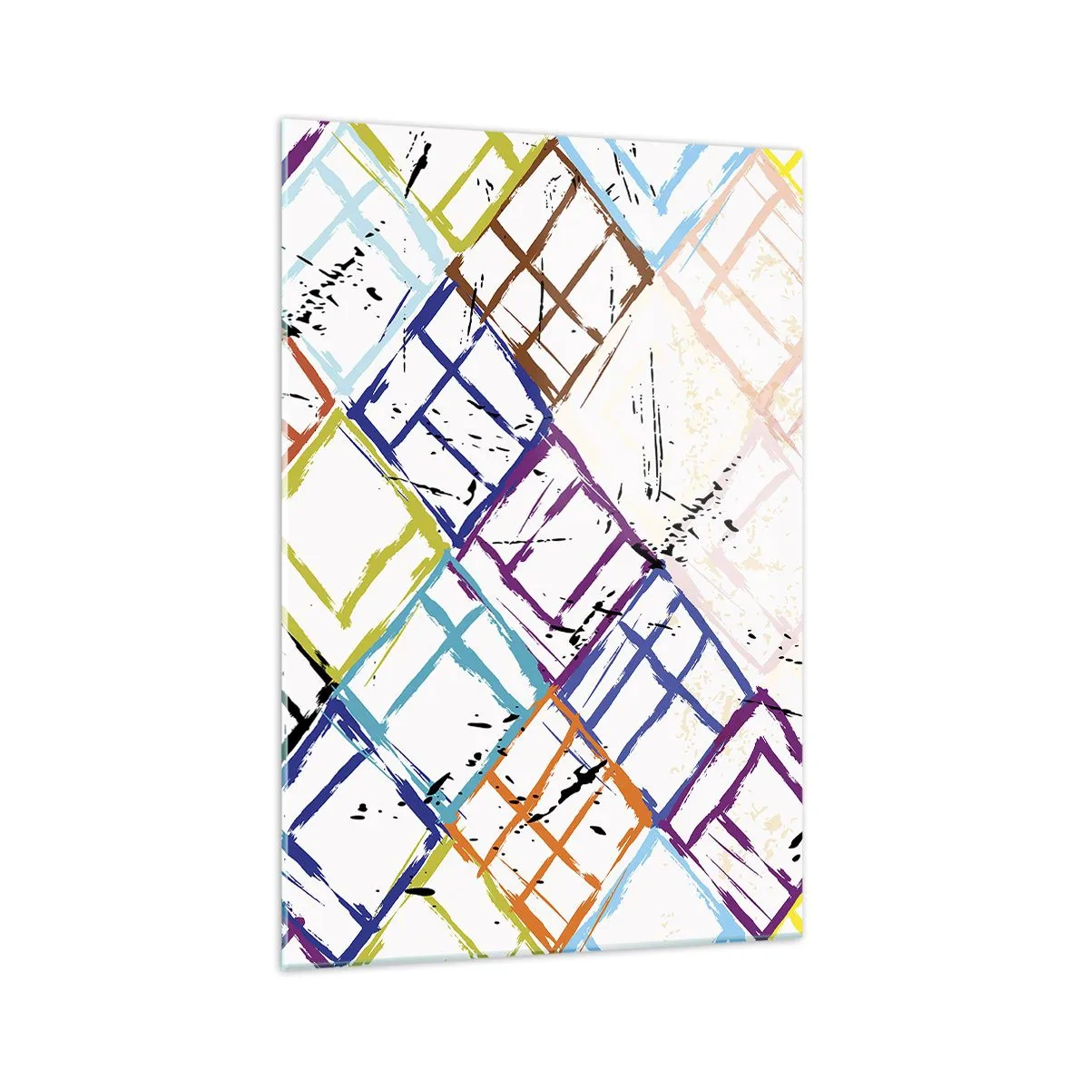 Üveg kép - Bérelhető cellák - 70x100 cm