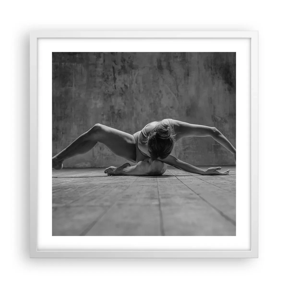 Poszter fekete keretben - Előkerített szimmetria - 50x50 cm