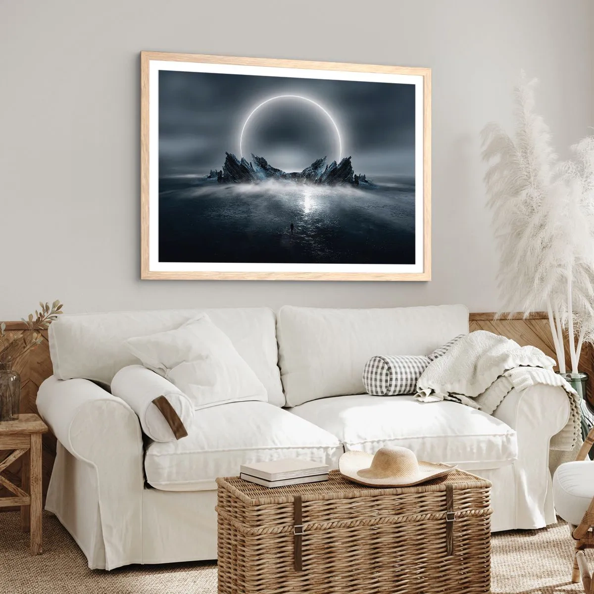 Poszter világos tölgy keretben - Egy történet fináléja - 91x61 cm